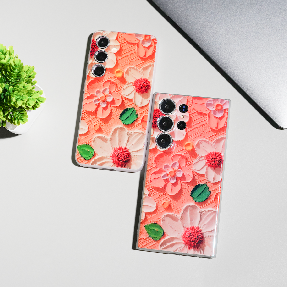 BloomGuard 3D Floral Case