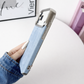 Denim Leather Pattern Case