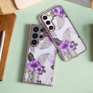 Galaxy S Series - Unique Floral Design Case