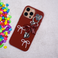 Ruby Ribbon Sparkle Case
