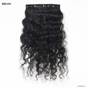 Single Piece 4 Clip Volumizer (Curly)