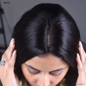 Silk Base Human Hair Topper 1.5*5Inc