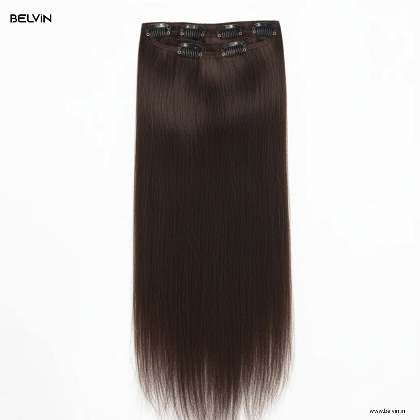 Single Piece 4 Clip Volumizer (Straight)