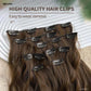 7 Pcs Set 16 Clip In Hair Extensions (Wavy)