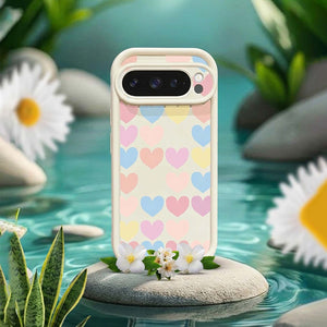 Pastel Baby Hearts Protective Case