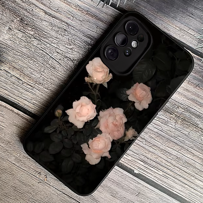 Galaxy S Series - Roses Floral Soft Pattern Case