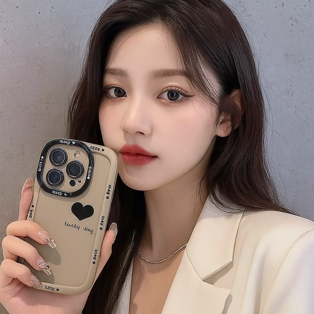 Lucky Heart Soft Case - Black