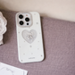 Cute Bling Bow Heart Case