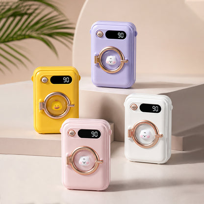 Powerbank with Digital Display & Mobile Phone Holder 5000mAh