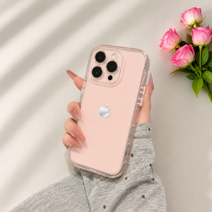 Crystal Diamond Transparent Case - IPhone