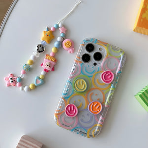 iPhone Series - Colorful Smile Face Case