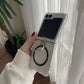 Crystal Clear Magsafe Metal Ring Holder Case