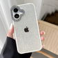 Sparkle Blush Case - White