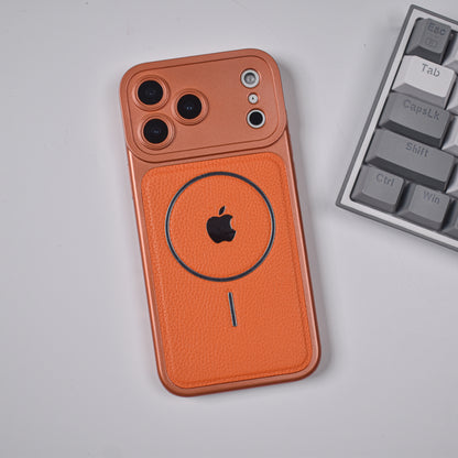 Magnetic Leather Armor Case