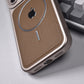 Magnetic Leather Armor Case