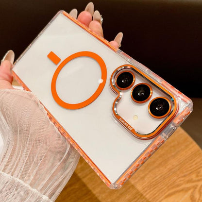 Dotted Acrylic Transparent Magnetic Case