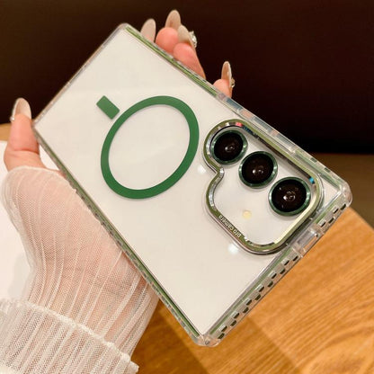 Dotted Acrylic Transparent Magnetic Case