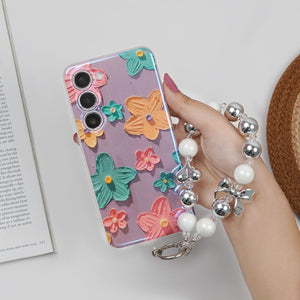 Galaxy S Series - Floral Elegance Case With Lanyard