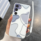 Luxury Abstract Case with Lanyard