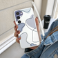 Luxury Abstract Case with Lanyard