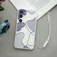Luxury Abstract Case with Lanyard