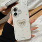 Cute Bling Bow Heart Case