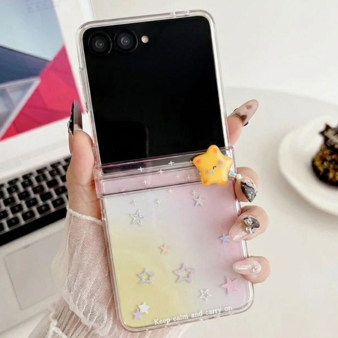 Aurora Sparkle Flip Case