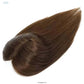 Invisible Human Hair Lace Topper - 18 Inch