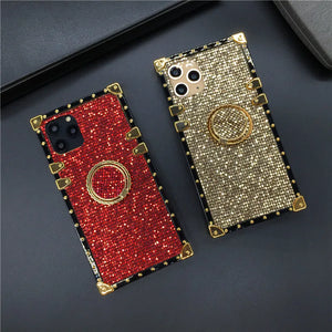Sparkly Case With Ring Holder