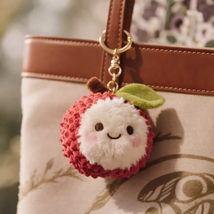Happy Litchi Plush - Keychain