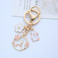 Cherry Blossom Bunny KeyChain