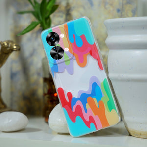 Art Abstract Colorful Silicone Case