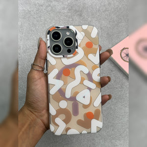 Abstract Graffiti Pattern Case - White