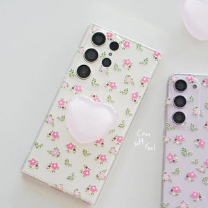 Blossom Case with Heart PopGrip