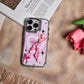 Kawaii Pink Aura Heart Case With Beaded Charm