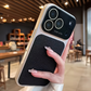 UrbanLeather Texture Black Case - iPhone