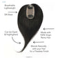 Mini Silk Base Hair Topper 1.5*3Inc