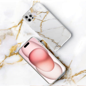White Winter Classy Marble Phone Case