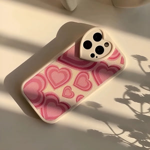 Pink Heart Confetti Case