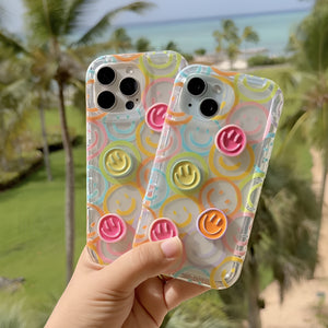 Colorful Smile Face Case