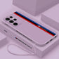 Fashionable Silicone Straight Side Track Case