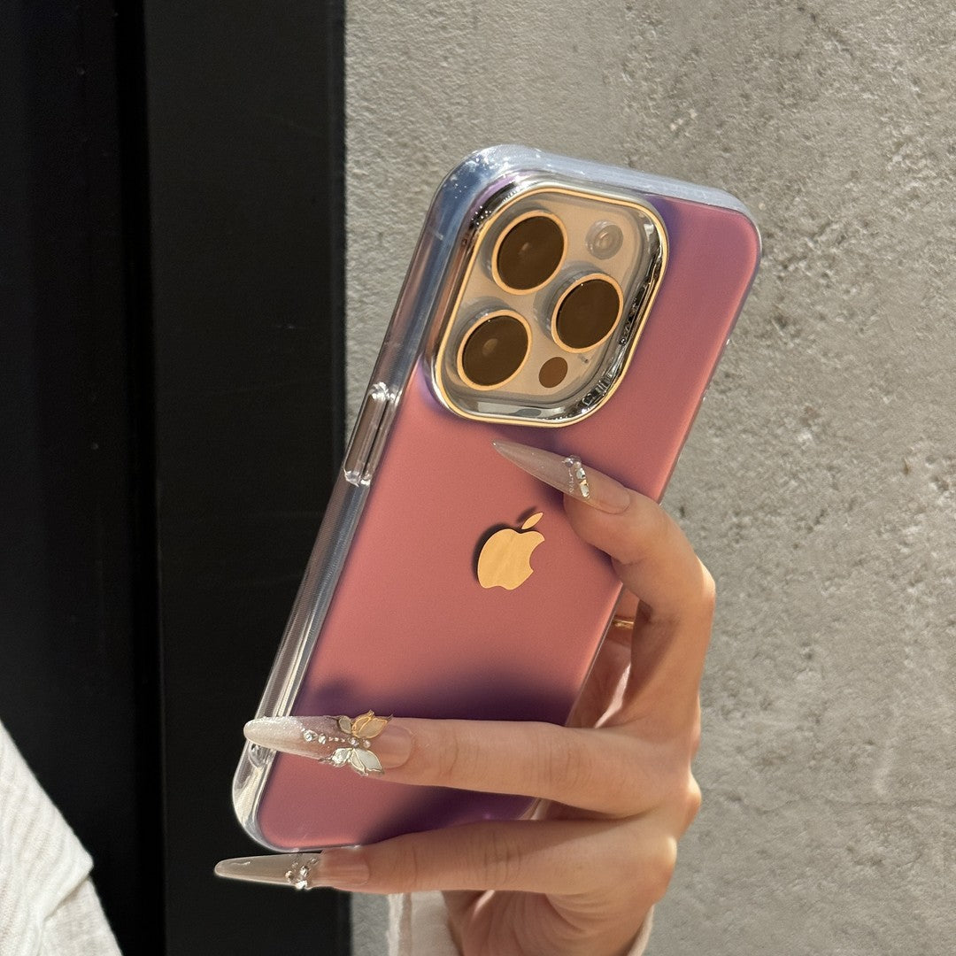 Sleek Electroplated Matte Case