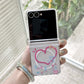Korean Love Magnetic Flip Case