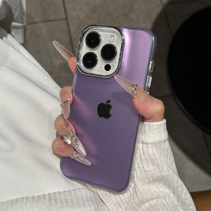 Sleek Electroplated Matte Case