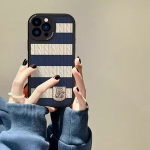 iPhone Series - Snuggly Stripe Bear Case