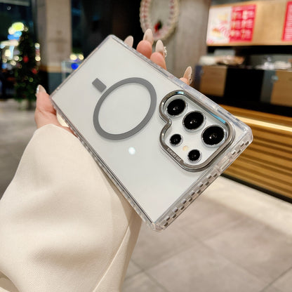 Dotted Acrylic Transparent Magnetic Case