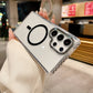 Dotted Acrylic Transparent Magnetic Case