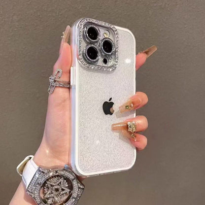 Sparkle Blush Case - White