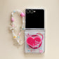 Korean Love Magnetic Flip Case