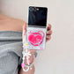 Korean Love Magnetic Flip Case
